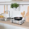 Cusimax Hot Plate Electric Burner, Non-Slip Rubber Feet, Upgraded Version, 1500W