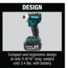 Makita XT288T 18V LXT Lithium-Ion Brushless Cordless Combo Kit 5.0 Ah (2-Piece)