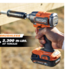 RIDGID R9208-AC840040 18V Brushless Cordless 2-Tool Combo Kit with Hammer Drill, Impact Driver, (3) Batteries, Charger, and Bag