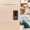 Kwikset Halo Wi-Fi Smart Lock Keyless Entry Electronic Touchscreen Deadbolt Featuring SmartKey Security, Venetian Bronze