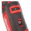 Milwaukee 2415-20-2460-20-48-11-2460 M12 12V Lithium-Ion Cordless 3/8 in. Right Angle Drill with M12 Rotary Tool and 6.0 Ah XC Battery Pack