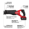 Milwaukee 2821-21 M18 FUEL 18V Lithium-Ion Brushless Cordless SAWZALL Reciprocating Saw Kit W/one 5.0 Ah Batteries, Charger and Case Milwaukee 2821-21 M18 FUEL 18V Lithium-Ion Brushless Cordless SAWZALL Reciprocating Saw Kit W/one 5.0 Ah Batteries, Charger and Case