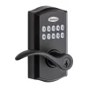 Kwikset SmartCode 955 Keypad Electronic Lever Door Lock Deadbolt Alternative - Matte Black