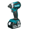 Makita XT269M 18V LXT Lithium-Ion Brushless Cordless Hammer Drill and Impact Driver Combo Kit (2-Tool) w/ (2) 4Ah Batteries, Bag