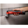 Milwaukee 2415-20-2426-20-48-11-2460 M12 12V Lithium-Ion Cordless 3/8 in. Right Angle Drill with M12 Oscillating Multi-Tool and 6.0 Ah XC Battery Pack