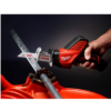 Milwaukee 2420-21-2415-20-48-11-2460 M12 12V Li-Ion HACKZALL Cordless Reciprocating Saw Kit with M12 3/8 in. Right Angle Drill and 6.0Ah XC Battery Pack
