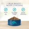 Blue Buffalo Blue Basics Skin & Stomach Care Natural Adult Grain Free Indoor Fish & Potato Adult Dry Cat Food, 11 lbs.