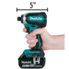 Makita XT269M 18V LXT Lithium-Ion Brushless Cordless Hammer Drill and Impact Driver Combo Kit (2-Tool) w/ (2) 4Ah Batteries, Bag