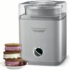 Cuisinart ICE30BC Ice Cream Maker, 2-Qt, Silver