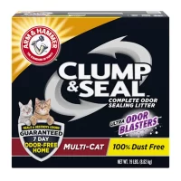 Arm & Hammer Clump & Seal Multi-Cat Odor Sealing Cat Litter, 19 lbs.
