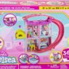 Barbie Chelsea Playhouse (~20-in) Transforming Dollhouse with Slide, Pool, Ball Pit, Pet Puppy & Kitten, Elevator, 15+ Accessories, Gift for 3 to 7 Year Olds