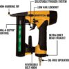 Bostitch 18-Gauge 7/32-in Narrow Crown Finish Pneumatic Stapler (SX1838K)