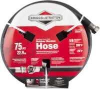 Briggs and Stratton 8BS75 75-Foot Premium Heavy-Duty Rubber Garden Hose