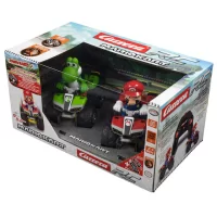 Carrera RC MARIOKART: Mario and Yoshi Quad RC Twin Pack Toy Cars