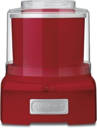 Cuisinart ICE-21RP1 Automatic Frozen Yogurt, Sorbet and Ice Cream Maker – Red