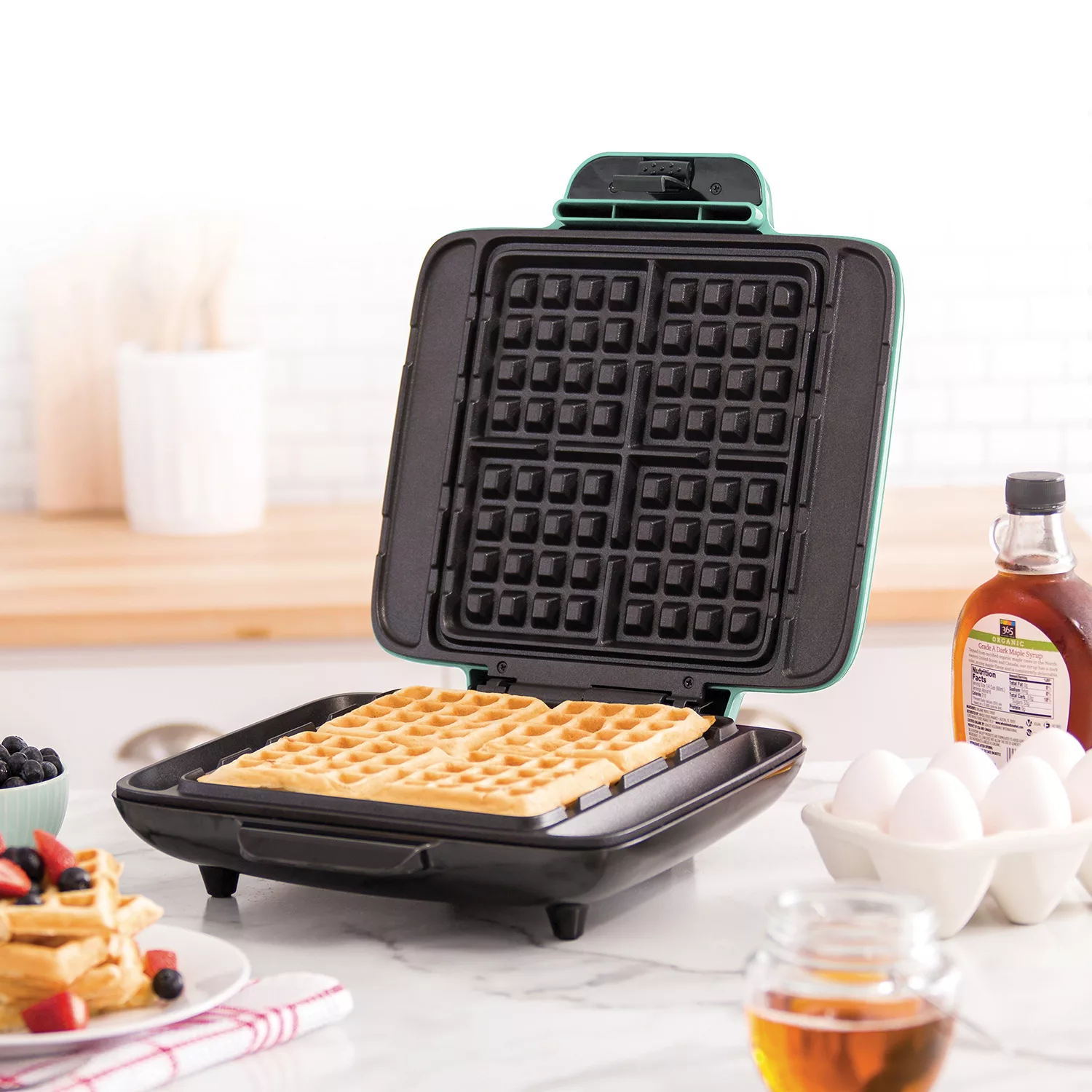 https://discounttoday.net/wp-content/uploads/2022/08/DASH-No-Drip-Belgian-Waffle-Maker-Waffle-Iron-1200W-Waffle-Maker-Machine-Aqua.webp