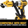 DEWALT Metal Shears Attachment, Impact Ready (DWASHRIR)