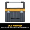 DEWALT TSTAK Tool Box, Deep, Long Handle (DWST17814) , Black