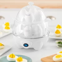 Dash Deluxe Rapid Egg Cooker, 12 Egg - White