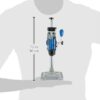 Dremel Drill Press Rotary Tool Workstation Stand with Wrench- 220-01- Mini Portable Drill Press- Tool Holder- 2 Inch Drill Depth- Ideal for Drilling Perpendicular and Angled Holes- Table Top Drill , Silver