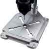 Dremel Drill Press Rotary Tool Workstation Stand with Wrench- 220-01- Mini Portable Drill Press- Tool Holder- 2 Inch Drill Depth- Ideal for Drilling Perpendicular and Angled Holes- Table Top Drill , Silver