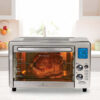 Emeril Lagasse Power Air Fryer 360XL - Convection Ovens Replaces a Hot Air Fryer Oven, Toaster Oven, Rotisserie, Bake, Broil, Slow Cook, Pizza, Dehydrator & More. Emeril Cookbook. Stainless Steel. (MAX 15.6” 19.7” x 13”)