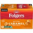 Folgers Buttery Caramel Flavored Coffee, 72 Keurig K-Cups Pods
