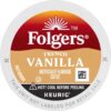 Folgers Vanilla Biscotti Flavored Coffee, 72 Keurig K-Cup Pods, 12 Count (Pack of 6)