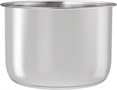 Goldlion Stainless Steel Inner Pot Compatible with Ninja Foodi 8 Quart Accessories Replacement Insert Liner