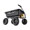 Gorilla Carts 7-cu ft Poly Yard Cart