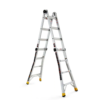 Gorilla Ladders 18 ft. Reach MPXA Aluminum Multi-Position Ladder with 300 lbs. Load Capacity Type IA Duty Rating