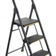 Gorilla Ladders 3-Step Pro-Grade Steel Project Ladder, 300 lbs. Load Capacity Type IA Duty Rating