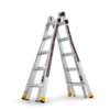 Gorilla Ladders GLMPXA-22 22 ft. Reach MPXA Aluminum Multi-Position Ladder with 300 lbs. Load Capacity Type IA Duty Rating
