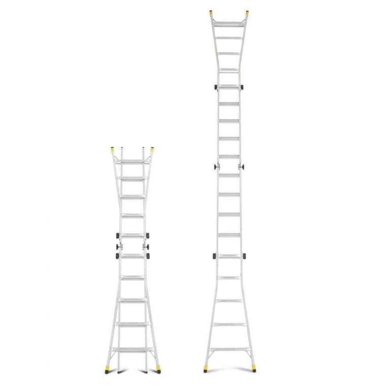 Gorilla Ladders GLMPXA-22 22 Ft. Reach MPXA Aluminum Multi-Position ...