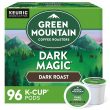 Green Mountain Coffee Roasters Dark Magic Single-Serve Keurig K-Cup Pods Dark Roast Coffee 24 Count ( Pack Of 4 )