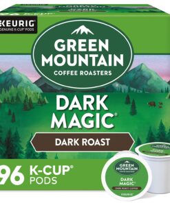 Green Mountain Coffee Roasters Dark Magic Single-Serve Keurig K-Cup Pods Dark Roast Coffee 24 Count ( Pack Of 4 )