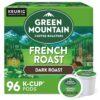 Green Mountain Coffee Roasters French Roast, Single-Serve Keurig K-Cup Pods, Dark Roast Coffee Pods, 96 Count