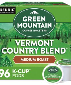 Green Mountain Coffee Roasters Vermont Country Blend, Single-Serve Keurig K-Cup Pods, Medium Roast Coffee, 96 Count