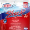 HTH 52026 Super Shock Treatment Swimming Pool Chlorine Cleaner, 1 lb (Pack of 12)