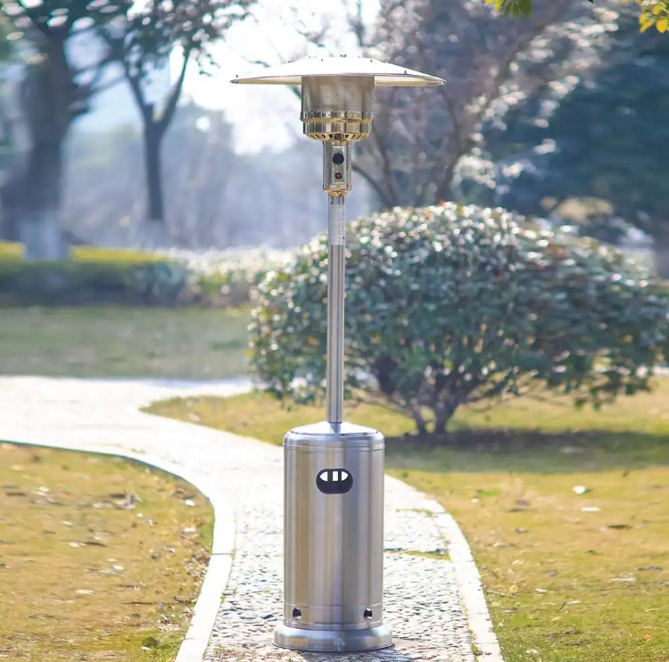 Hampton Bay 48000 BTU Stainless Steel Patio Heater Hampton Bay 48000 BTU Stainless Steel Patio Heater