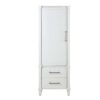 Home Decorators Collection Aberdeen 20-7/10 in. W x 60 in. H x 14-2/5 in. D Bathroom Linen Storage Cabinet in White