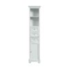 Home Decorators Collection Hampton Harbor 15 in. W x 10 in. D x 67-1/2 in. H Linen Cabinet in White