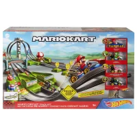Hot Wheels Mario Kart Circuit Track Set with 1:64 Scale DIE-CAST Kart Replica Ages 3 and Above