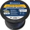 Husqvarna string trimmer line .095-Inch 840ft spool Titanium Force High efficiency Long life Faster acceleration