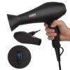 JINRI Hair Dryer 1875W, Negative Ionic Fast Dry Low Noise Blow Dryer, Professional Salon Hair Dryers with Diffuser, Concentrator, Styling Pik, 2 Speed and 3 Heat Settings