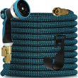 Knoikos Expandable Garden Hose 100ft - Expanding Water Hose with 10 Function Nozzle, Easy Storage Garden Water Hose