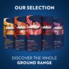 Lavazza Dolcevita Classico Ground Coffee 6 Bags of 12oz, Medium Roast, Rich and Full-bodied, Intensity 3/5, Arabica and Robusta