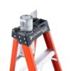 Louisville Ladder FS1406HD 6 ft. Fiberglass Step Ladder with 375 lbs. Load Capacity Type IAA Duty Rating