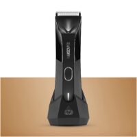 MANSCAPED™ Electric Groin Hair Trimmer, The Lawn Mower™ 4.0, Replaceable SkinSafe™ Ceramic Blade Heads, Waterproof Wet Dry Clippers, Rechargeable, Wireless Charging, Ultimate Male Hygiene Razor