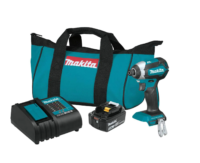 Makita XDT131 18V LXT Lithium-Ion Brushless Cordless Impact Driver Kit with (1) Battery 3.0Ah And Charger